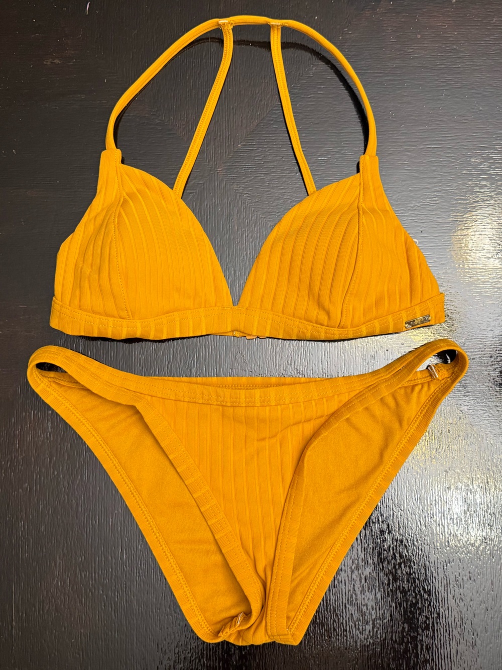 Roxy Yellow Mustard Bikini set